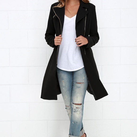 H&M Zip-up Trench Coat - Picture 11 of 12